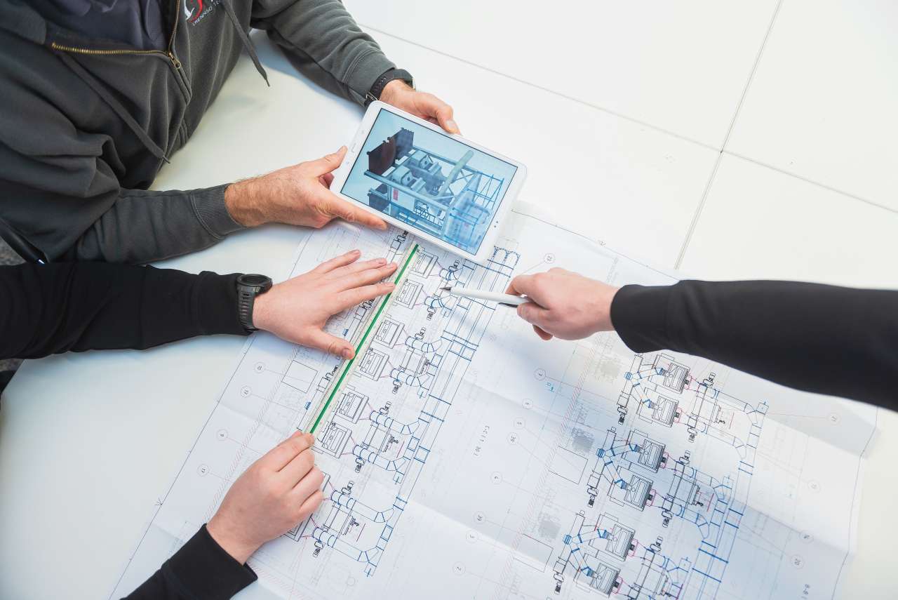 Konzeptentwicklung für Teeverarbeitungsanlagen.